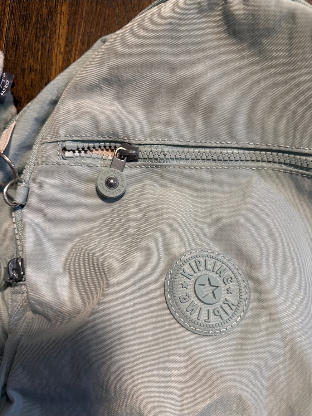 Light Blue Kipling Mini Backpack - Picture 2 of 2
